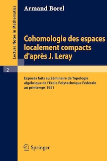 Couverture_Cohomologie des espaces localement compacts d'apres J. Leray