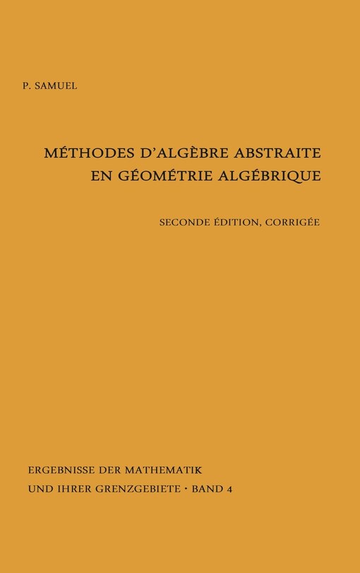 Couverture_Methodes d'algebre abstraite en geometrie algebrique