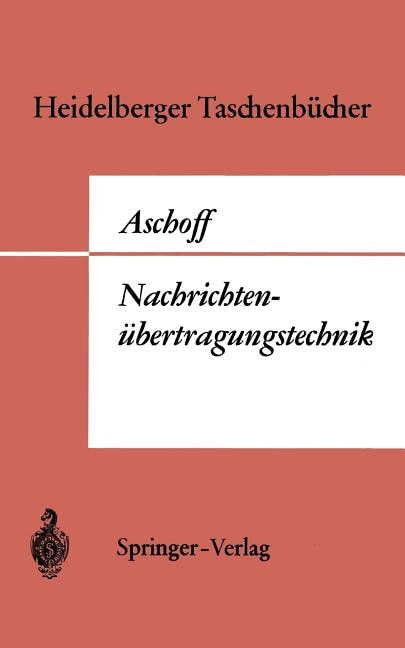 Front cover_Einführung in die Nachrichtenübertragungstechnik