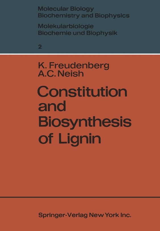 Front cover_Constitution And Biosynthesis Of Lignin