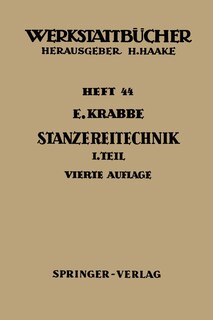 Stanzereitechnik: erster Teil Begriffe, Technologie Des Schneidens Die Stanzerei