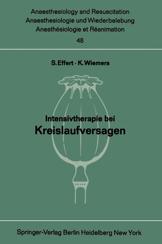 Front cover_Intensivtherapie bei Kreislaufversagen