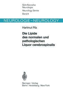 Front cover_Die Lipide des normalen und pathologischen Liquor cerebrospinalis