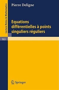 Front cover_Equations Differentielles a Points Singuliers Reguliers