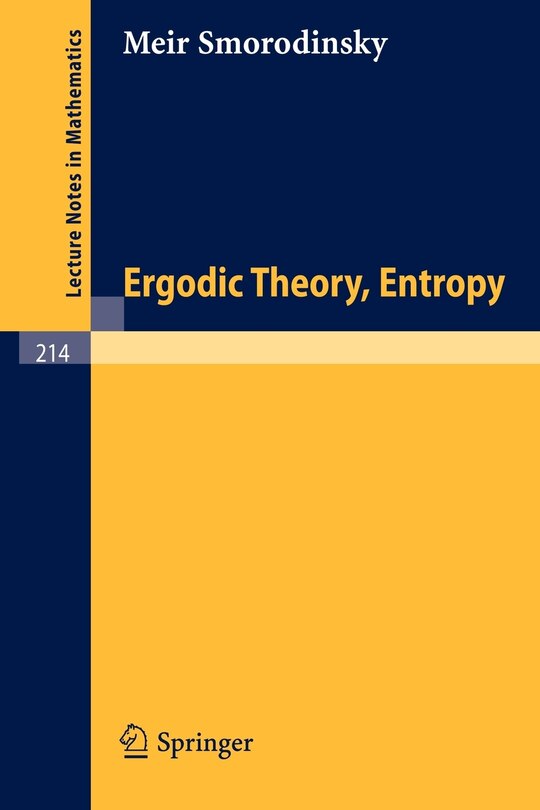 Couverture_Ergodic Theory Entropy