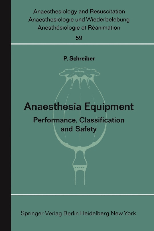 Front cover_Anaesthesia Equipment