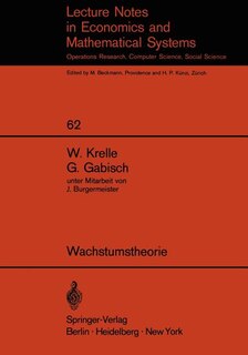 Front cover_Wachstumstheorie