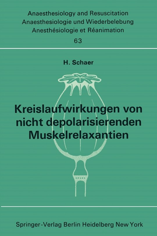 Kreislaufwirkungen von nicht depolarisierenden Muskelrelaxantien