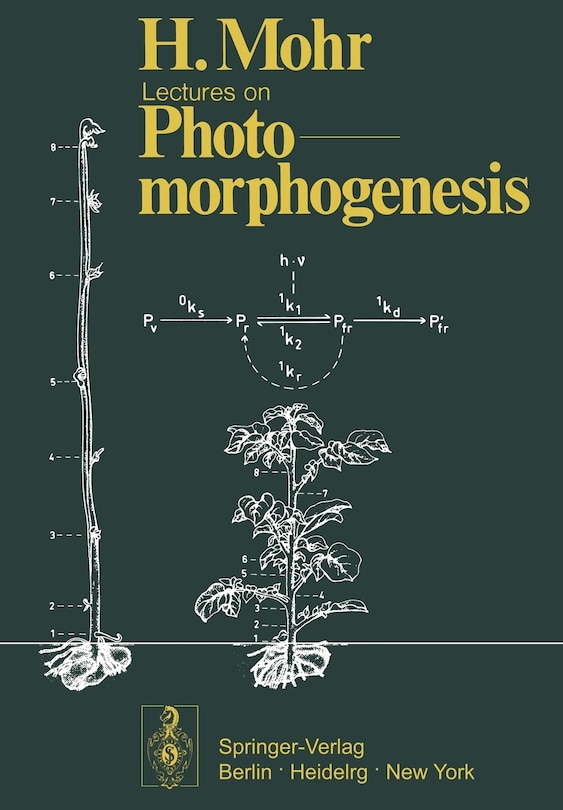Front cover_Lectures on Photomorphogenesis