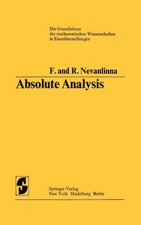 Front cover_Absolute Analysis