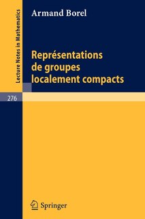 Front cover_Representations de Groupes Localement Compacts