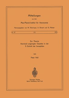 Zur Theorie Thermisch Angeregter Gezeiten in der E-Schicht der Ionosphäre