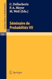 Couverture_Séminaire de Probabilités VII