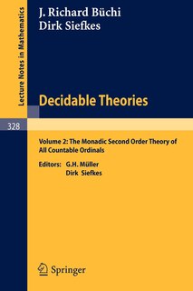 Front cover_Decidable Theories