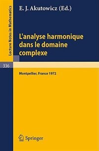 Couverture_L'Analyse Harmonique dans le Domaine Complexe