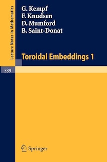 Couverture_Toroidal Embeddings 1