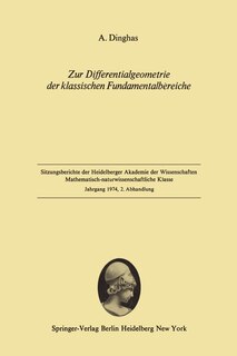 Couverture_Zur Differentialgeometrie Der Klassischen Fundamentalbereiche