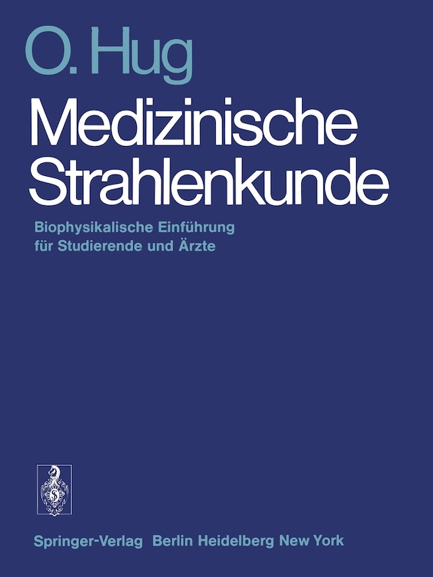 Front cover_Medizinische Strahlenkunde