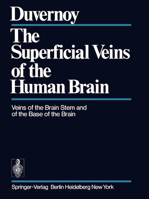 Couverture_The Superficial Veins of the Human Brain