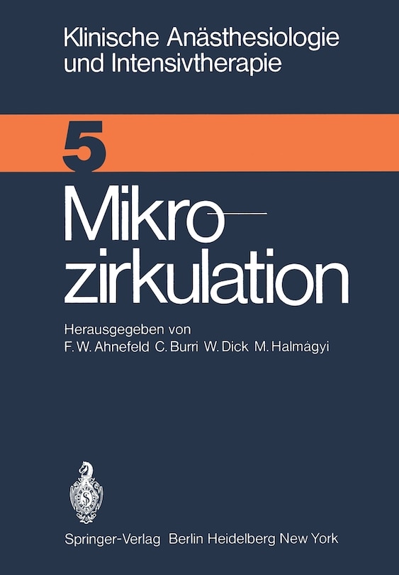 Front cover_Mikrozirkulation