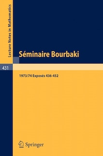 Front cover_Séminaire Bourbaki