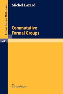 Couverture_Commutative Formal Groups