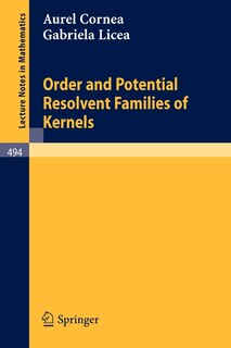 Couverture_Order and Potential Resolvent Families of Kernels