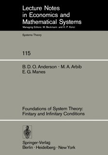 Front cover_Foundations of System Theory: Finitary and Infinitary Conditions