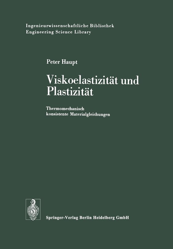 Front cover_Viskoelastizität und Plastizität
