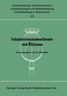 Front cover_Inhalationsanaesthesie mit Ēthrane