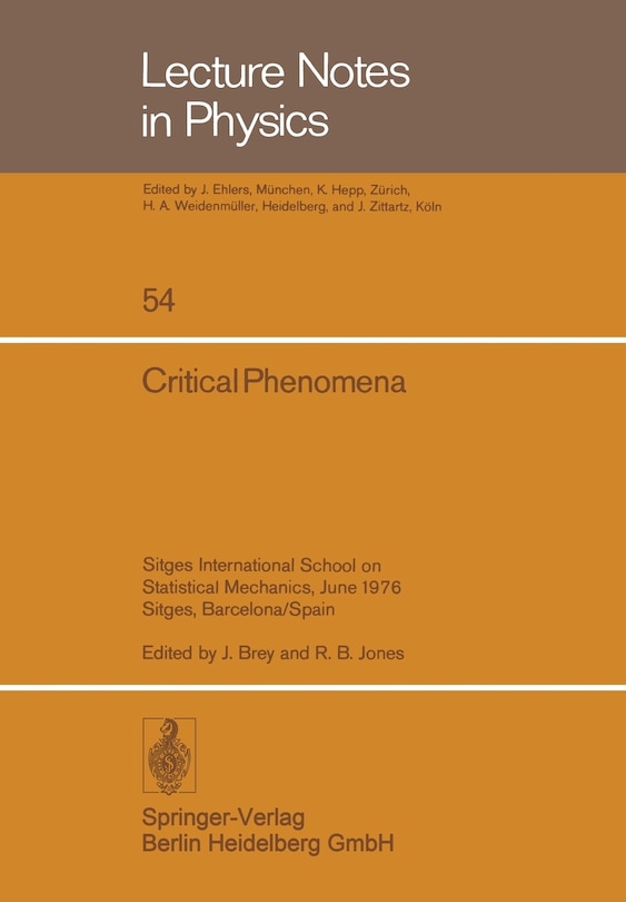 Front cover_Critical Phenomena