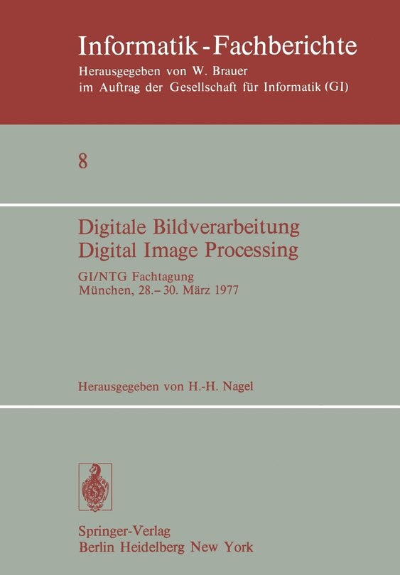 Front cover_Digitale Bildverarbeitung Digital Image Processing
