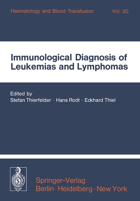 Front cover_Immunological Diagnosis of Leukemias and Lymphomas