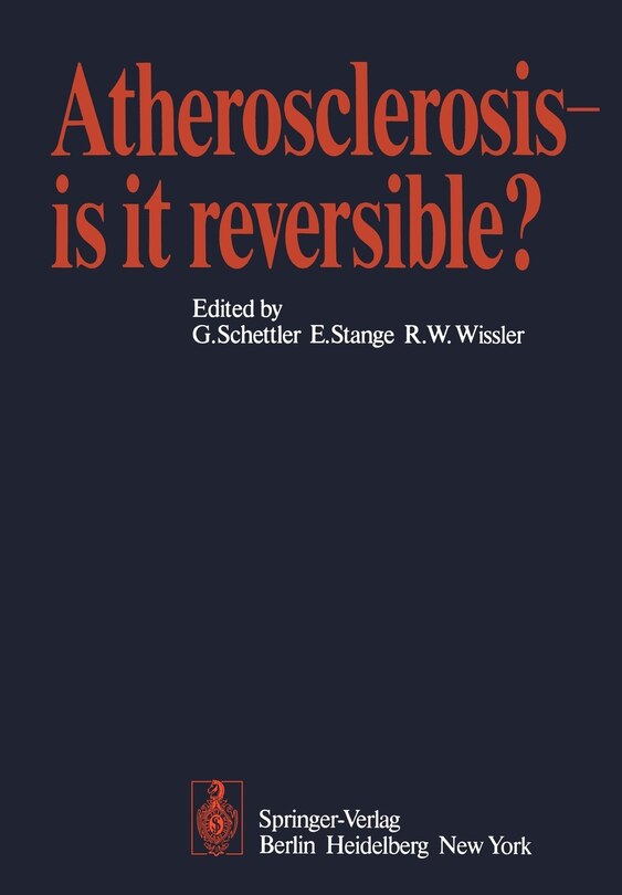 Front cover_Atherosclerosis -- Is It Reversible?