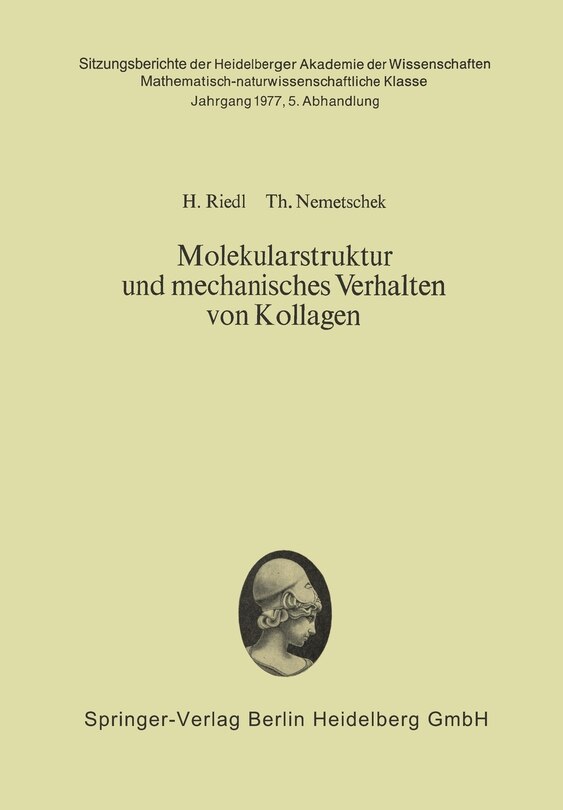 Front cover_Molekularstruktur und mechanisches Verhalten von Kollagen