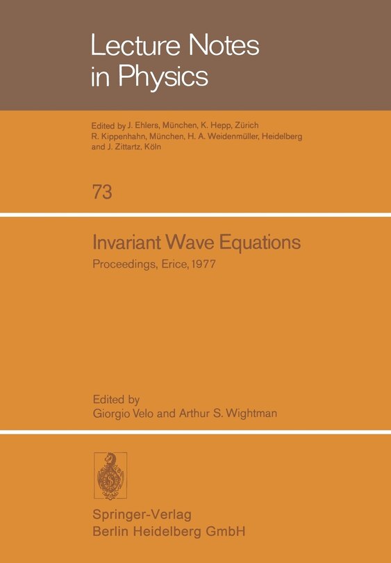 Couverture_Invariant Wave Equations