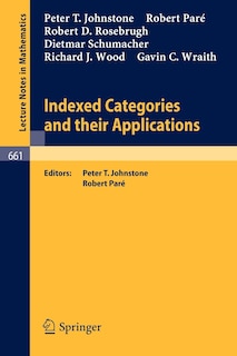 Couverture_Indexed Categories and Their Applications