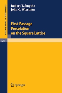 Couverture_First-Passage Percolation on the Square Lattice