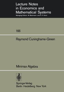 Front cover_Minimax Algebra