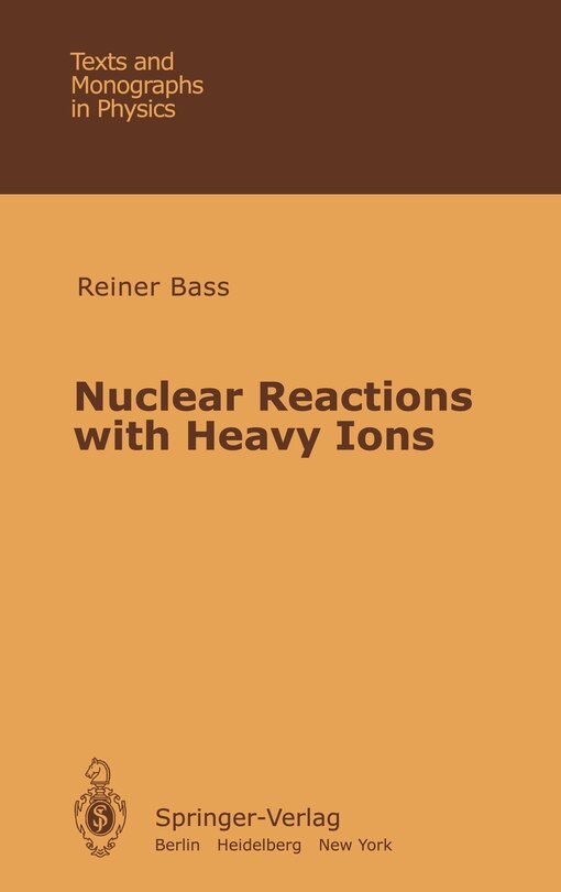 Front cover_Nuclear Reactions with Heavy Ions