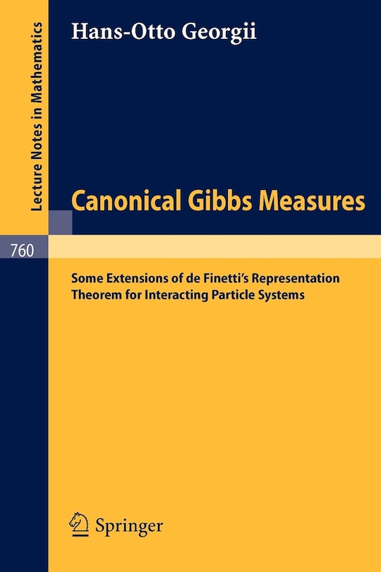Front cover_Canonical Gibbs Measures