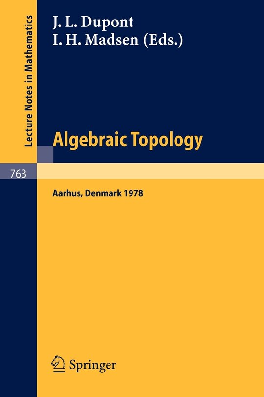 Couverture_Algebraic Topology, Aarhus 1978