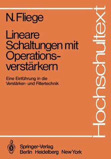 Front cover_Lineare Schaltungen mit Operationsverstärkern