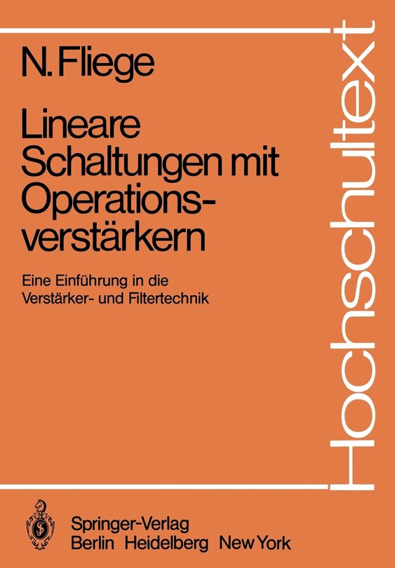 Front cover_Lineare Schaltungen mit Operationsverstärkern