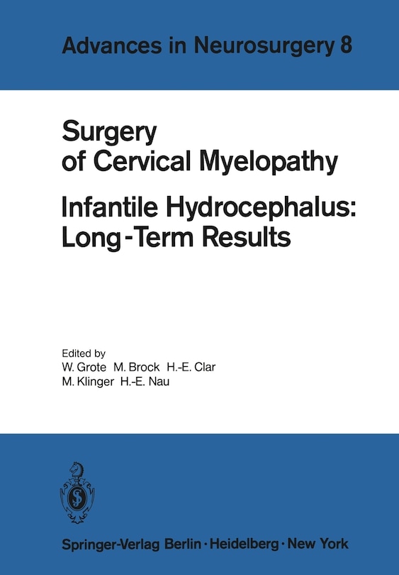 Front cover_Surgery of Cervical Myelopathy