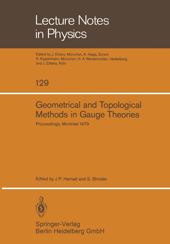 Couverture_Geometrical and Topological Methods in Gauge Theories