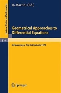 Front cover_Geometrical Approaches to Differential Equations