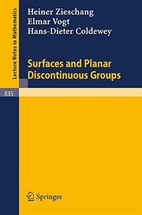 Front cover_Surfaces and Planar Discontinuous Groups
