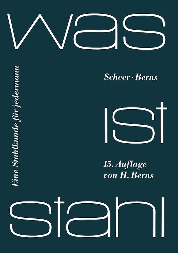 Front cover_Was ist Stahl