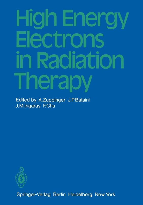 Couverture_High Energy Electrons in Radiation Therapy